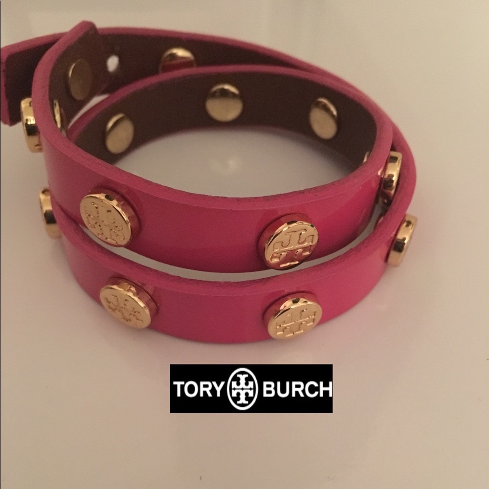 Tory Burch Double Wrap Stud Bracelet